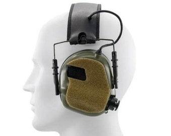 Opsmen Earmor Headset Adhesive Velcro/Loop Panel Kit [Set of 2]