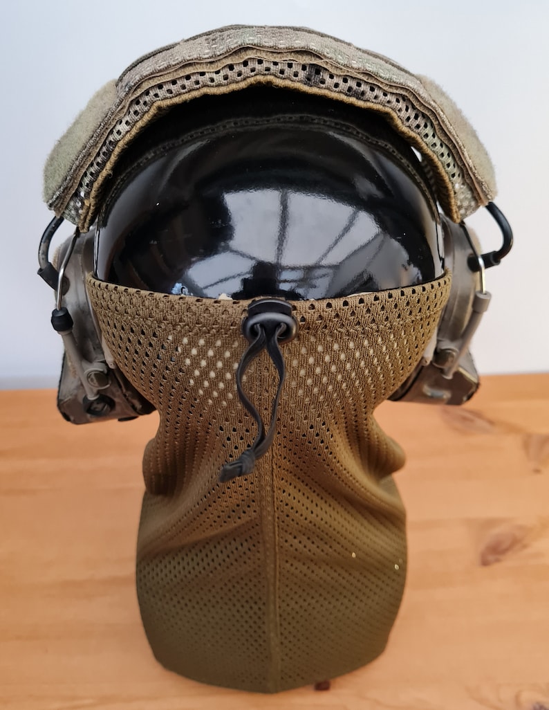 Masque de protection des dents snood en filet respirant Airsoft Fabriqué à la main par l'Airsofter britannique image 4