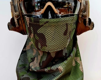 Tactical Airsoft Breathable Mesh Snood Teeth Protection Mask [LIMITED EDITION CAMO]