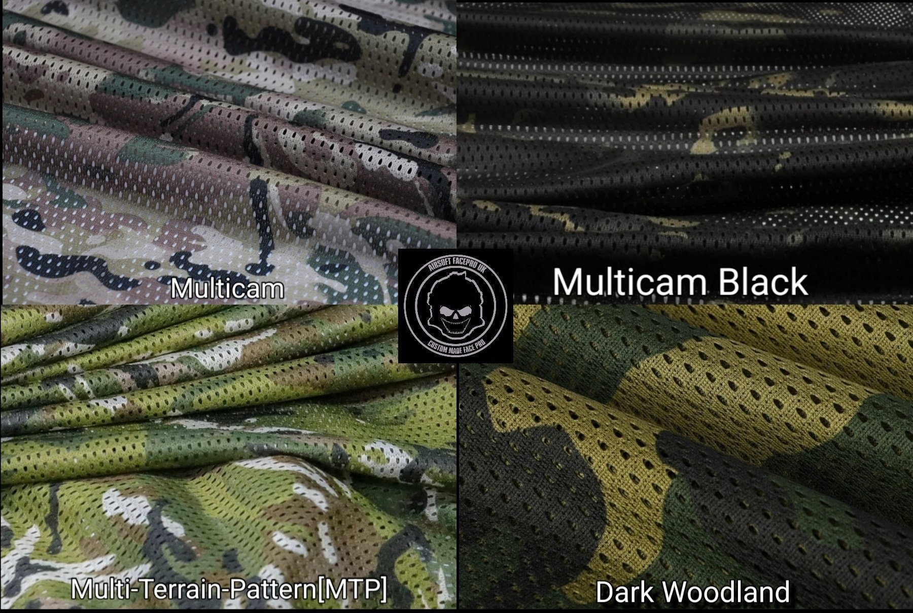 Tactical Airsoft Breathable Mesh Snood Teeth Protection Mask Etsy