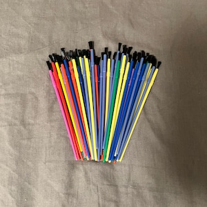 Paint Brushes/ birthday party/ activities for children/painting / art/ gifts/ handmade/ fun