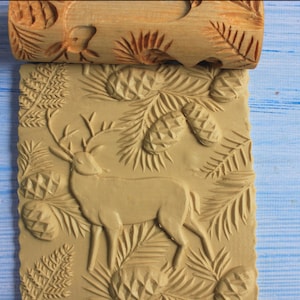rolling pin for cookies and clay