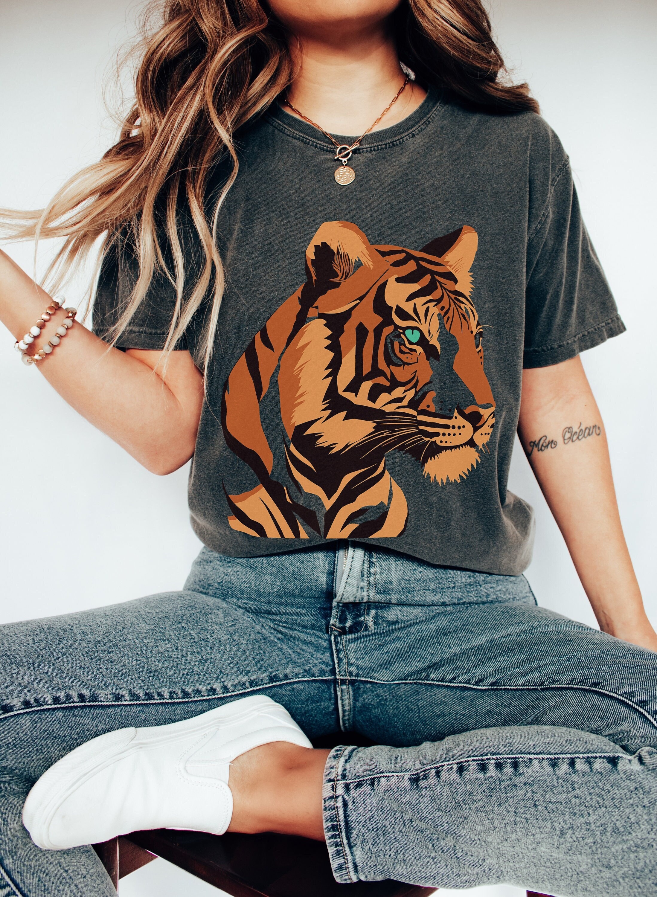 【KOOLOSET】Vintage Survive Dark Tee Vintage Washed Chaos Tee