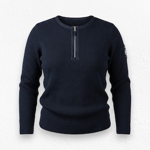 Vintage 90s Ralph Lauren Racing Half Zip Sweater