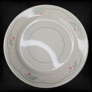 Vintage Corelle Calico Rose Salad Plates - Set of 4