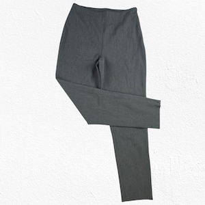 Vintage 90s Lauren Ralph Lauren Olive Green Ankle Zip Pants Size 4 | Minimalist Officecore Quiet Luxury Tailored Trousers