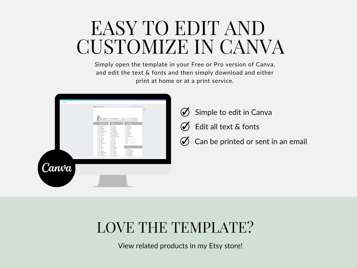 Baby First 100 Foods List PRINTABLE Baby Led Weaning List BLW Meal