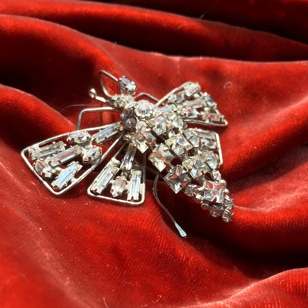 Roger Scémama Haute Couture Figural Fur Clip, Marked Dépose, Early 1950's (Information for attribution included in description)