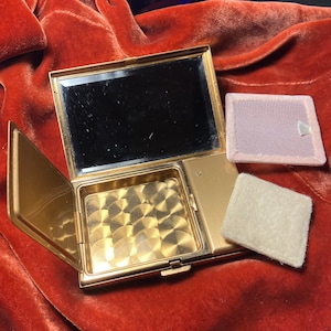 Vintage Agme Musical Compact, Unused with Miniature Musical Movement