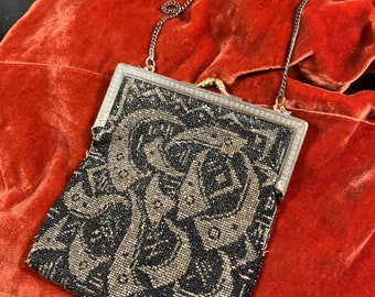 1920's Art Deco Beaded Handbag