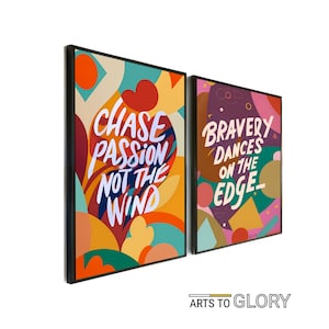 Abstract Motivational Art | Set of 10 Vibrant Inspirational Posters | Uplift Your Space | Wall Decor | Digital Download | 60 x 90 cm