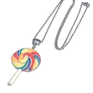 Lollipop Pendant Necklace