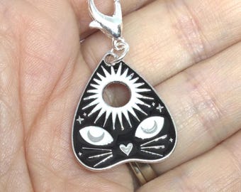 Clip On Charms -Cat Planchette