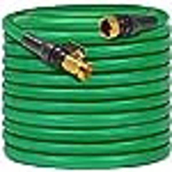 https://amzn.to/3ECfMe3 SHEMKAR 50FT Expandable Garden Hose,Flexible Lightweight Water Hose with 3/4" Solid Brass Fittings