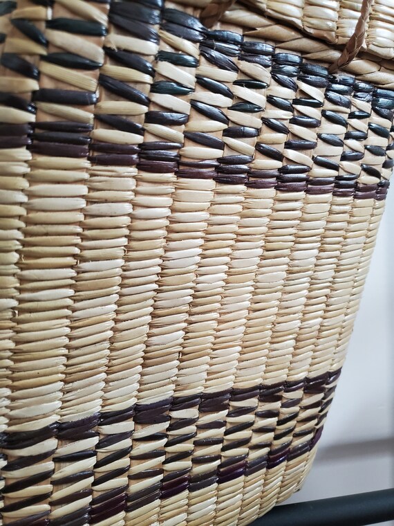 VTG Rattan Wicker Hand Woven #Desert #Bohemian #T… - image 7