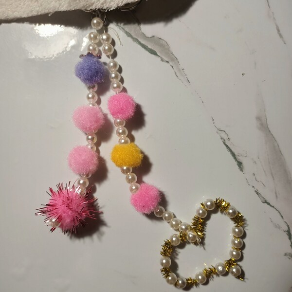 Porte clef en perles