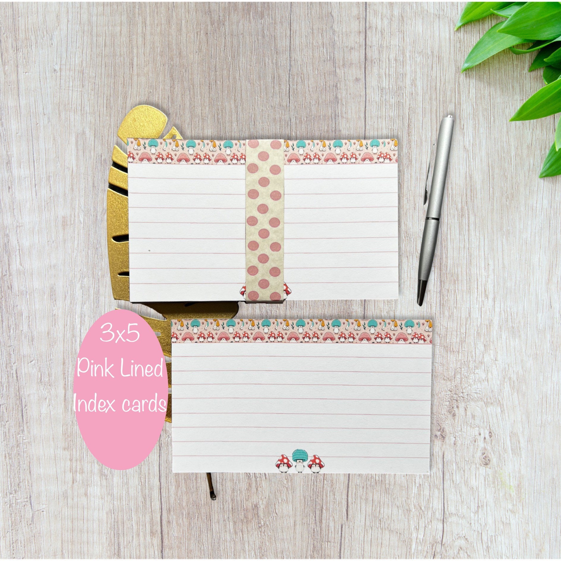 Pretty Index Cards 