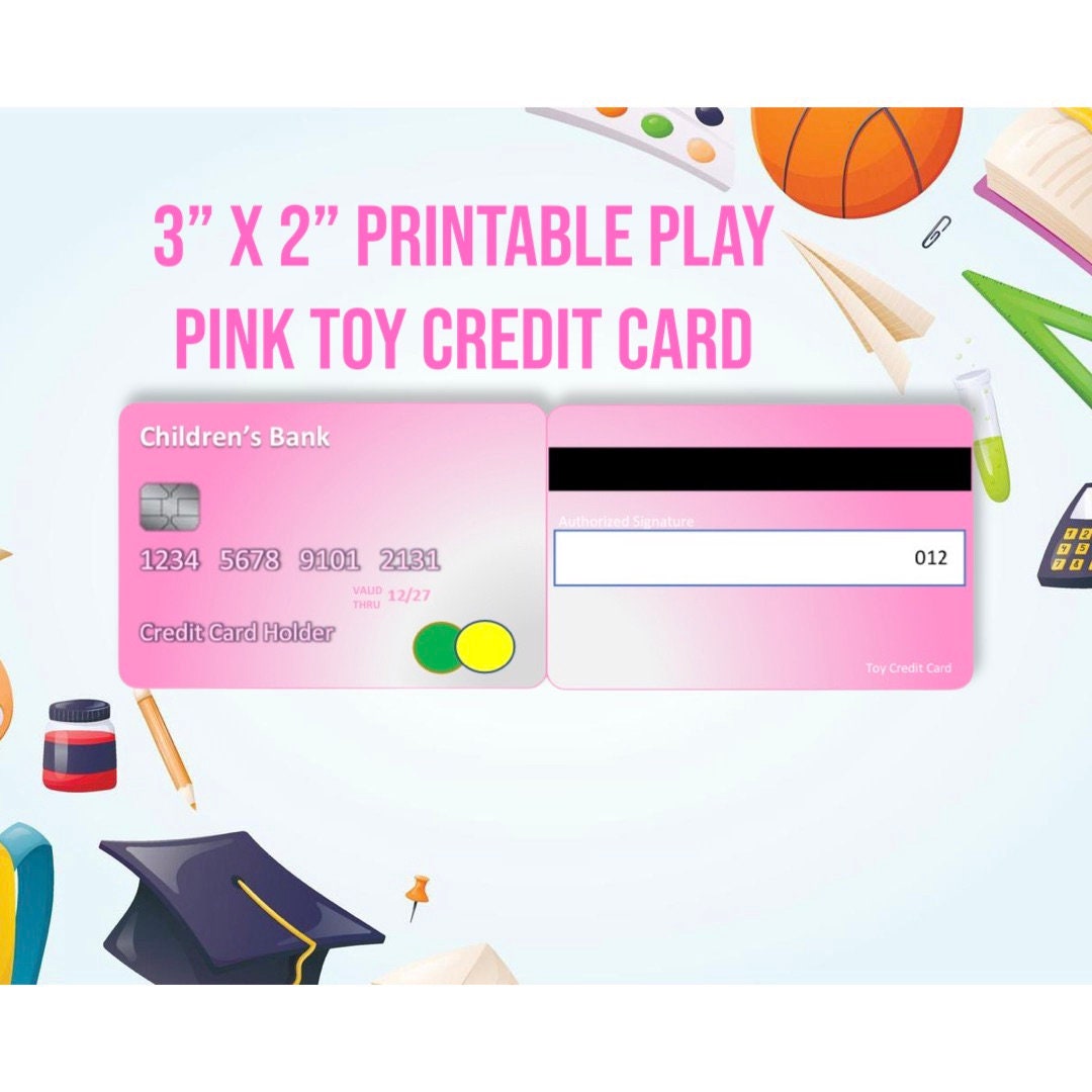 Play Credit Cards for Kids Printable - Il 1080xN.4728335045 Db6q 