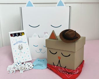 Dollhouse Meow Box Surprise Deason 3 Episode 5: Cowboy Meowmeow Mailbox