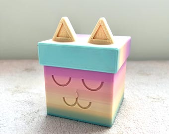 Dollhouse Meow Box Surprise Box Purple