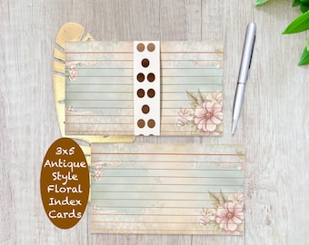 Index Cards, Blank and Lined Refills, Punched Holes for Artbysunfire Card  Binders - Etsy