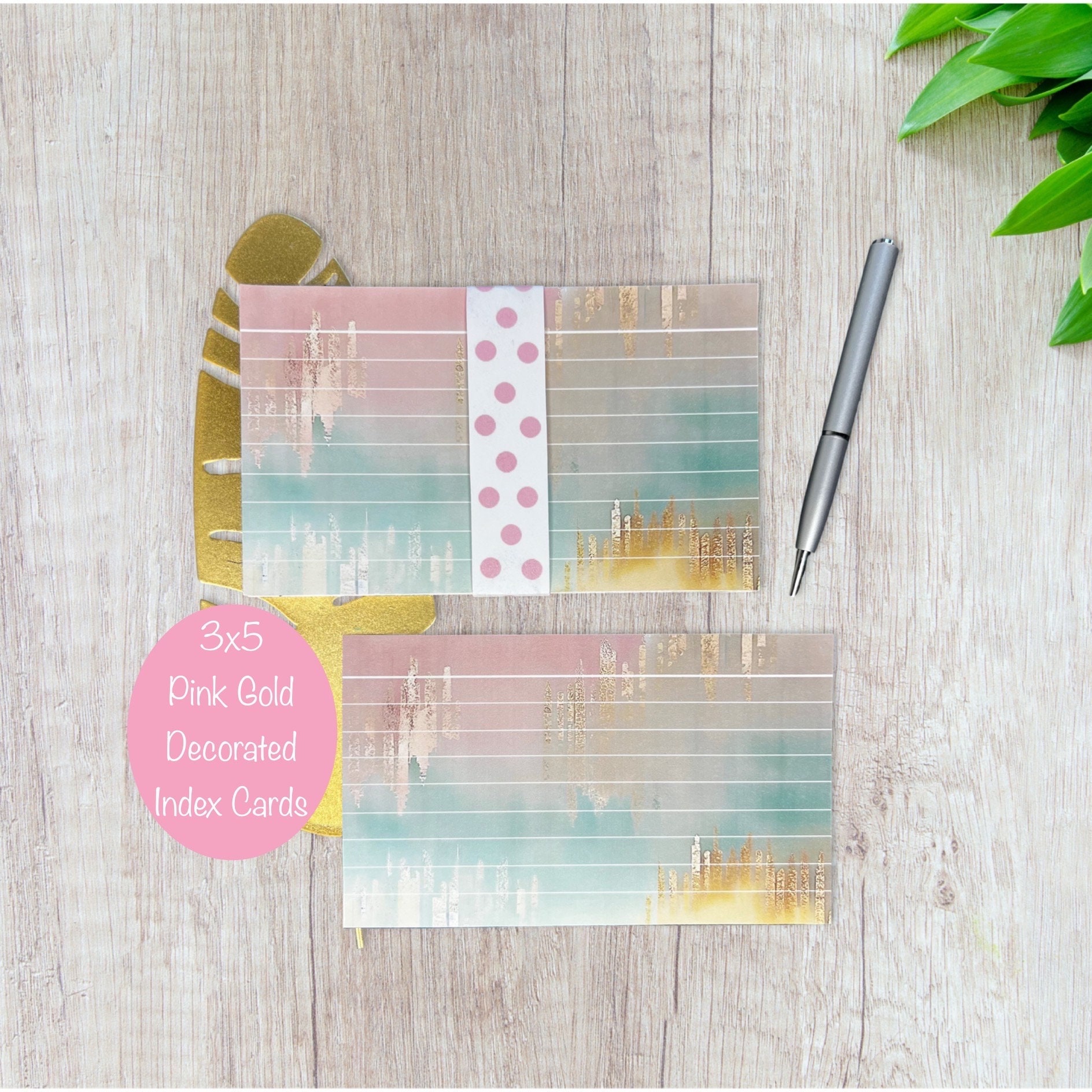 3x5 Just Date Dividers, Index Card Dividers Printable for Planning