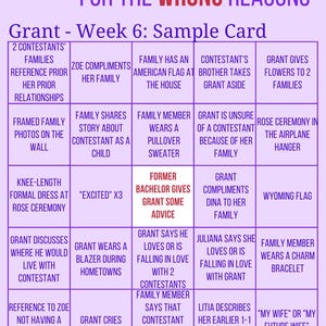 Grant - The Bachelor: Semana 6 (3/3/25)