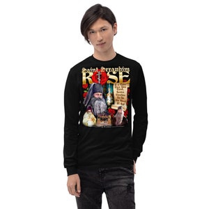 Holy Heiromonk Saint Seraphim Rose of Platina Long Sleeve Shirt