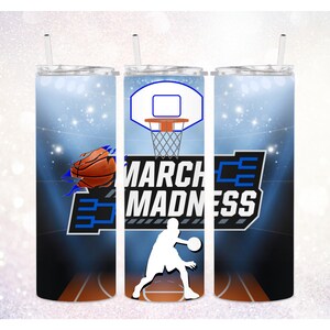 March Madness Basketball 20 oz Tumbler PNG ~ Basketball Tumbler PNG ~ Game Day Tumbler Wrap ~ Tumbler Sublimate PNG ~ Basketball Clip Art
