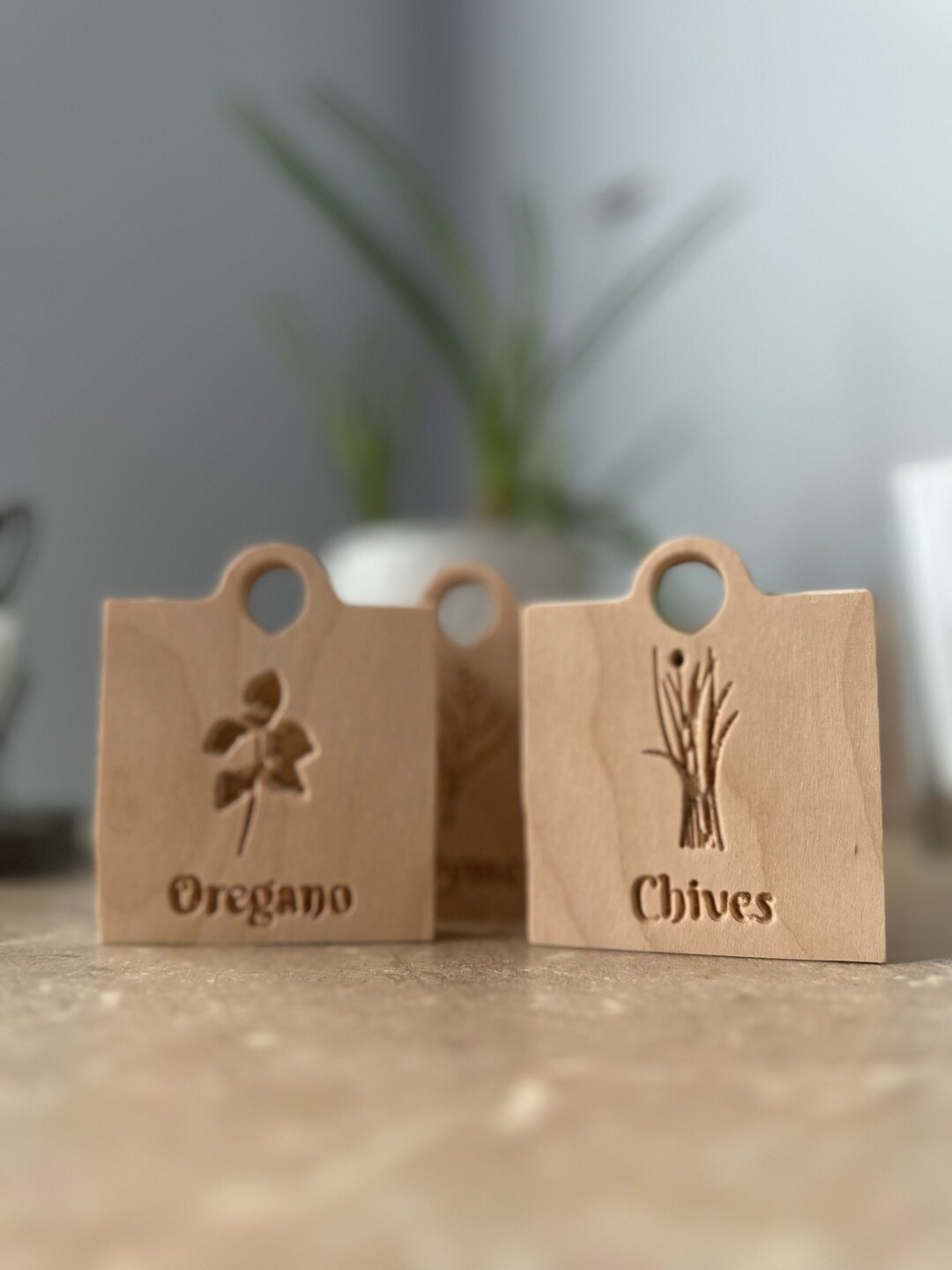 Custom 3x3 Inch Wood Item Tags - Etsy