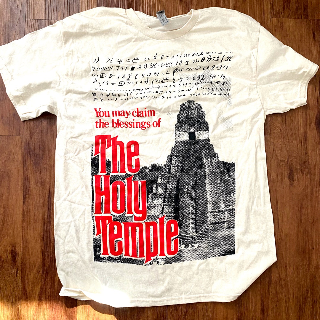 The Holy Temple Shirt Reformed Egyptian, Zarahemla, Book of Mormon