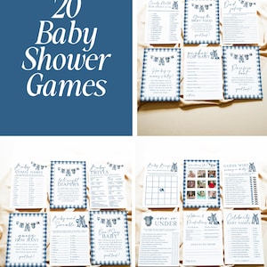 Blue Jean Baby Shower Invitation, Denim Western Baby Shower Template, Western Rustic Baby Shower Invite, Country Boy Baby Shower Invites, BJ imagen 7
