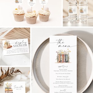 Storybook Baby Shower Bundle New Chapter Begins Baby Shower Book themed Baby Shower Storybook Baby Shower Decor New Tale Shower Games NC1 afbeelding 7