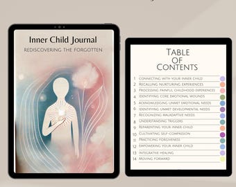 inner child workbook, reparenting, childhood Trauma, Healing workbook, good notes, notability, iPad