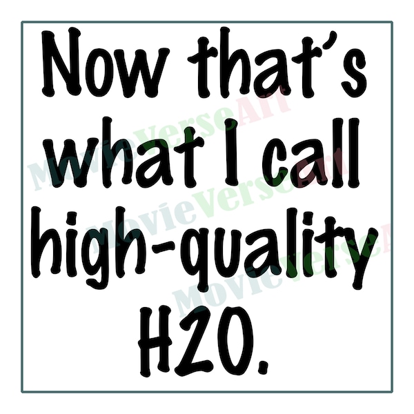 Waterboy High-Quality H2O SVG PNG JPEG