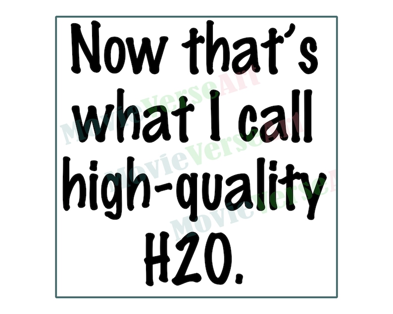 Waterboy Highquality H2O SVG PNG JPEG Etsy