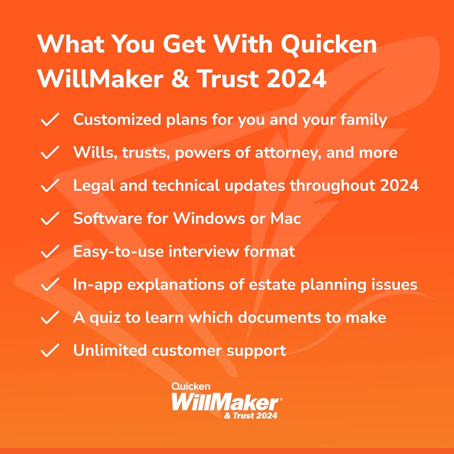 Quicken WillMaker & Trust 2024 Richtlinie zur