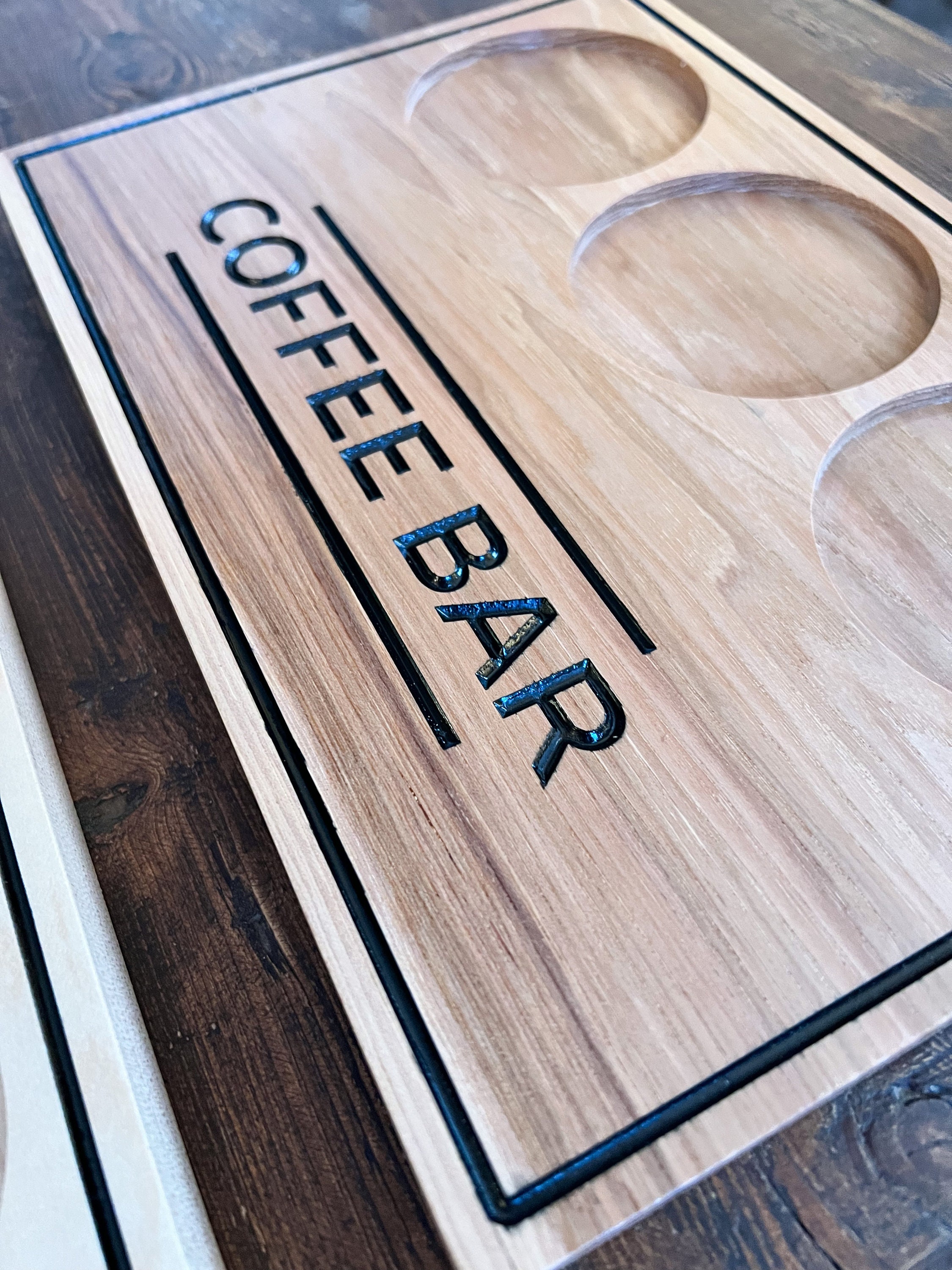 Coffee Bar Organizer Coffee Syrup Display Coffee Syrup Tray Coffee Bar