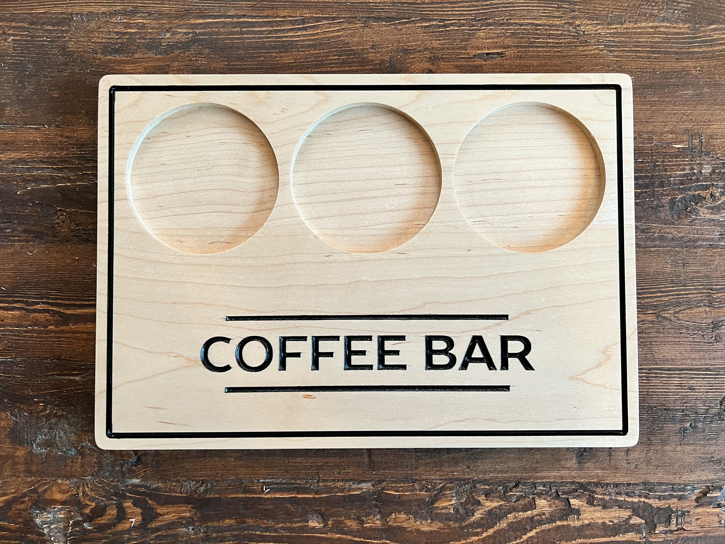 Coffee Bar Accessories and Organizer Countertop, Coffee Station Organizer  for Coffee Bar Decor, Coffee Table for Coffee Bar Organizer Desktop Printer