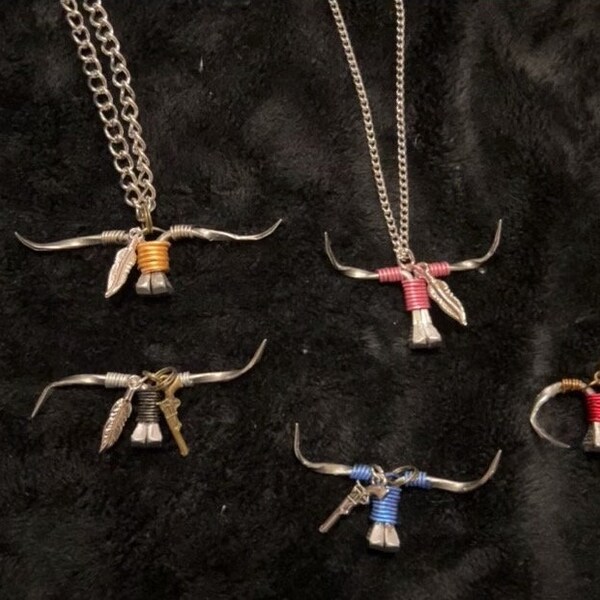 Horseshoe Nail Jewelry Etsy