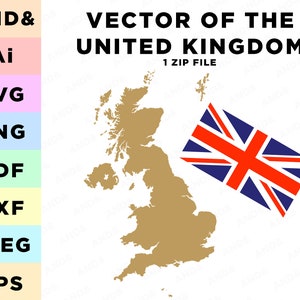 United kingdom map svg king and queen cut file UK vector file Map digital download England game svg diy United kingdom svg