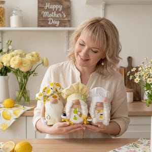 Low Sew Küchenzwerge Schnittmuster PDF DIY Chefkoch Anleitung Urlaub Zwerge