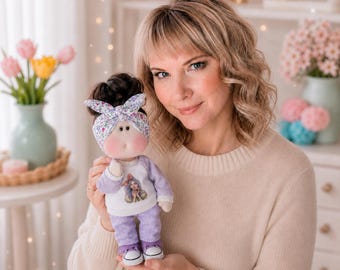 Body Rag Doll 10 inch Sewing Pattern PDF With Complete Wardrobe Bundle Offer