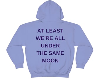 Same Moon Hooded Sweatshirt - Violet + Orchid