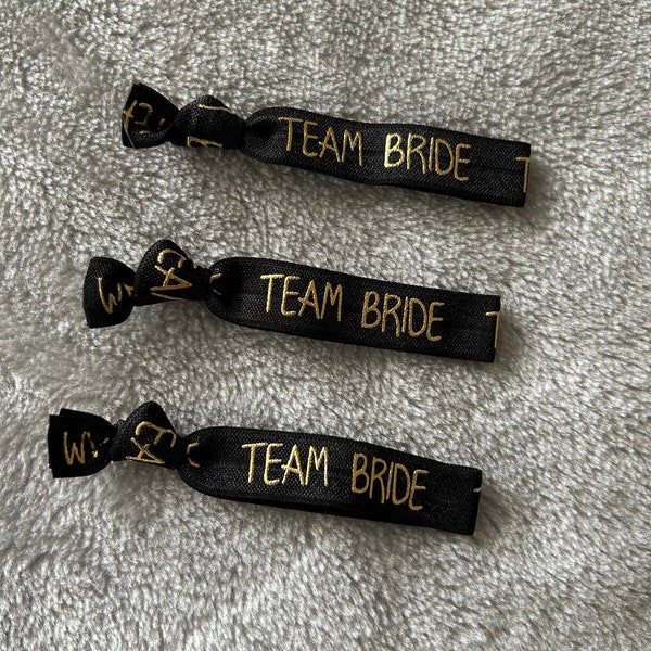 Team Bride and Bride Wristbands | Team Bride | Bride Gift | Wedding & Hen Party | Bride Tribe Hen Party | Hen Accessories | Bride Tribe