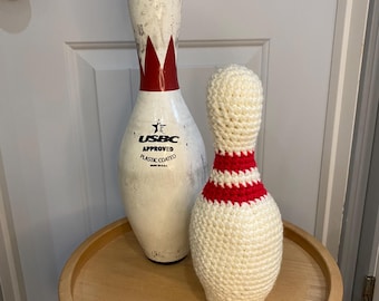 Crochet Bowling Pin PDF Pattern