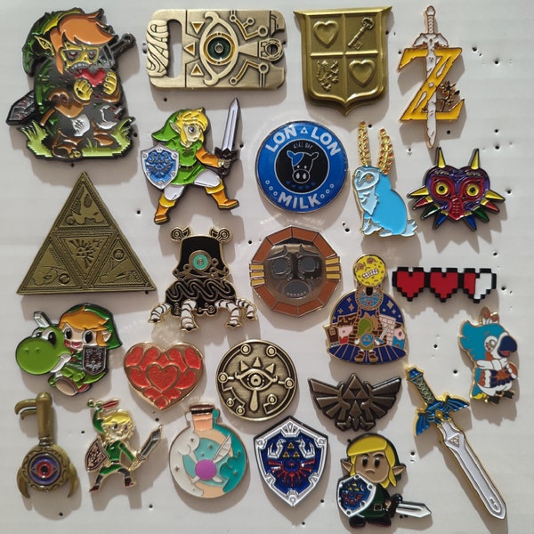 Zelda Enamel Pins Etsy