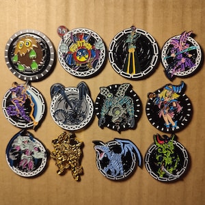 Yugioh Monsters Enamel Pins Official Collectible Lapel Badges