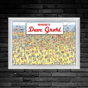 Where's Dave Grohl? (fan art) Foo Fighters - Nirvana
