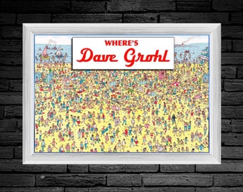 Wo ist Dave Grohl? (Fan Art) Foo Fighters - Nirvana